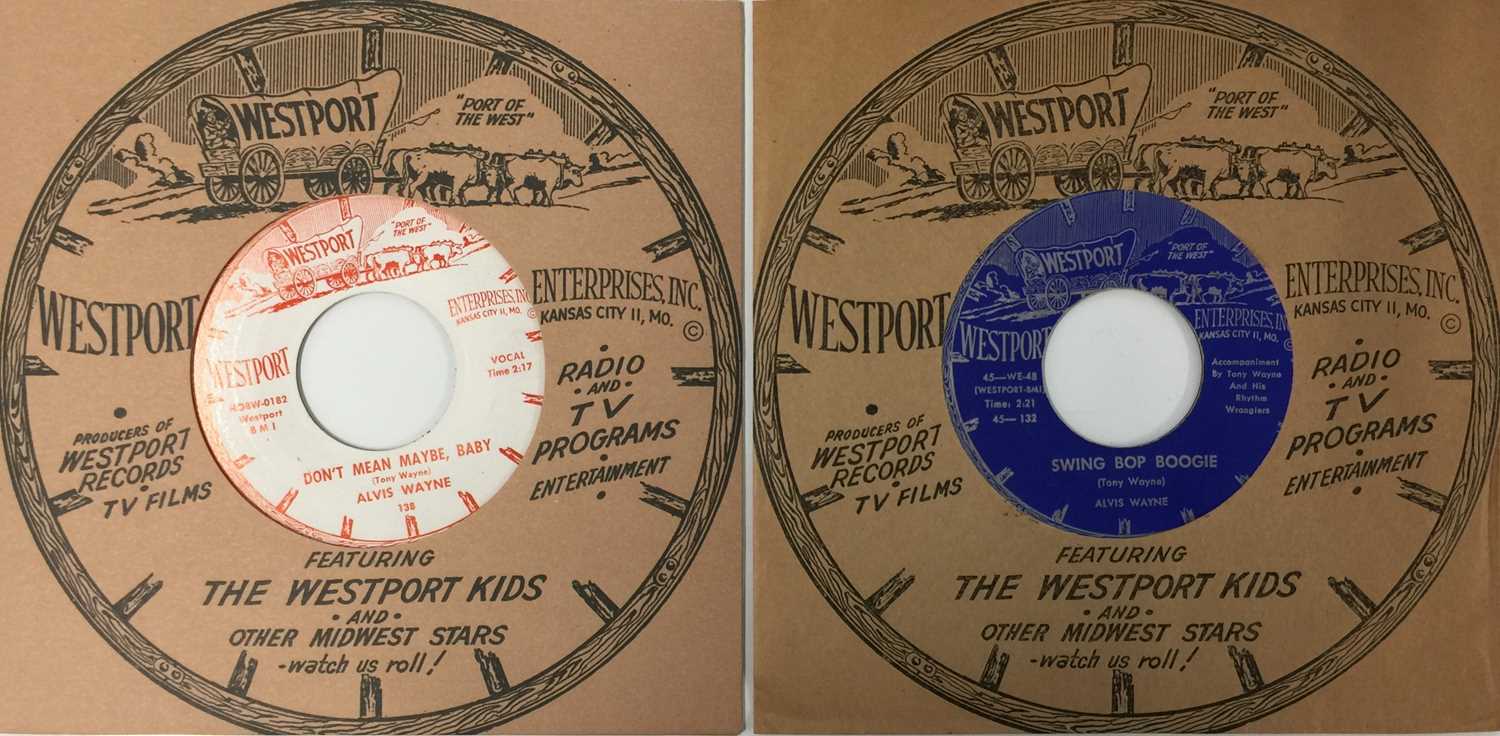 Lot 112 - ALVIS WAYNE - WESTPORT - 7" RARITIES