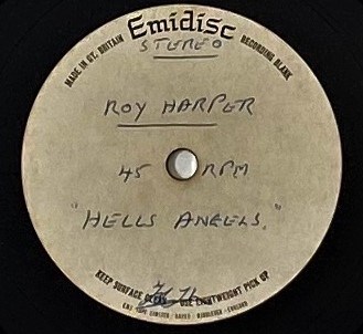 Lot 2 - ROY HARPER - 7" ACETATE RECORDINGS.