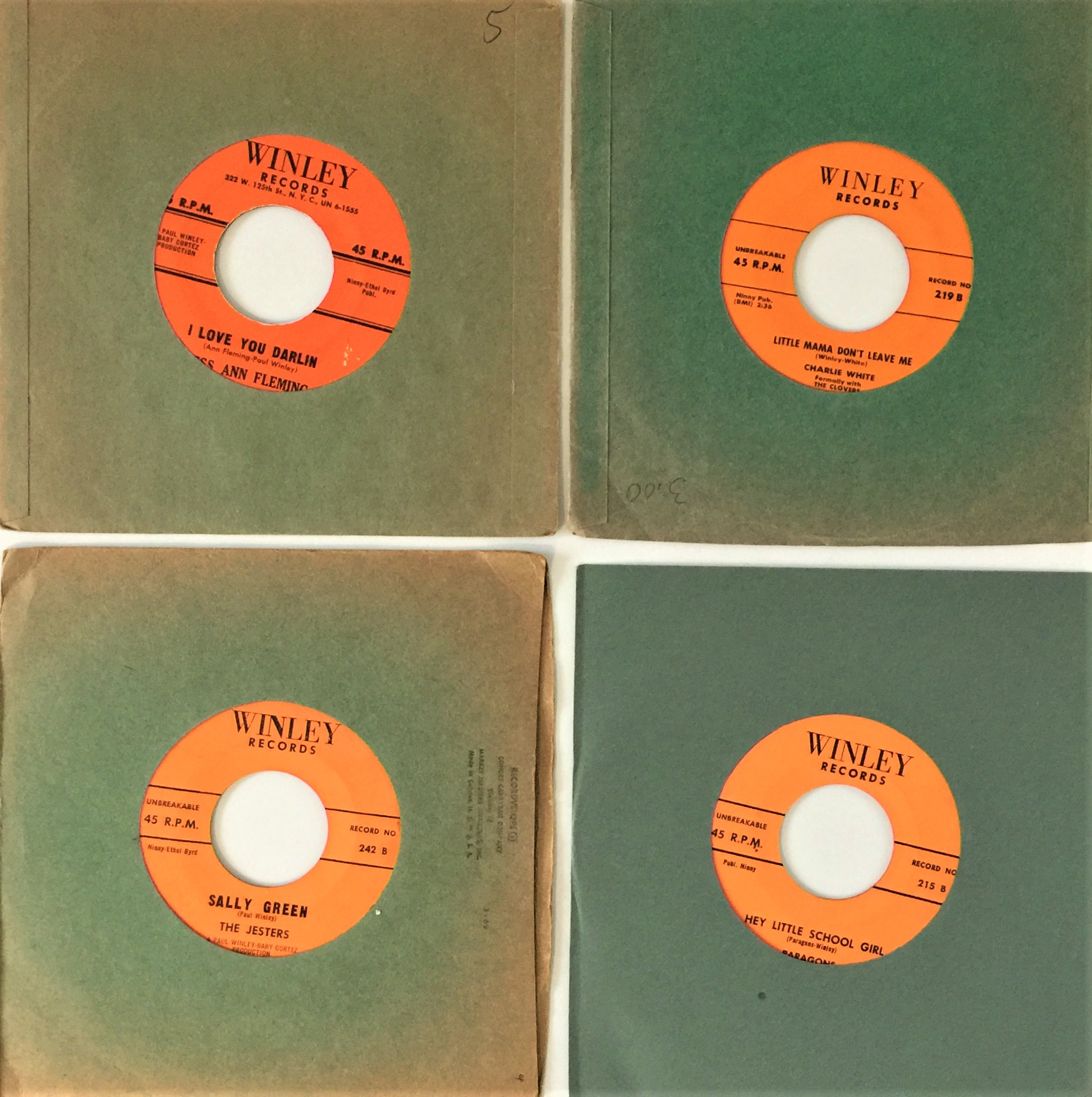 Lot 124 WINLEY RECORDS 7