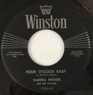 Lot 129 - DARRELL RHODES - FOUR O'CLOCK BABY (WINSTON - 1026-45)