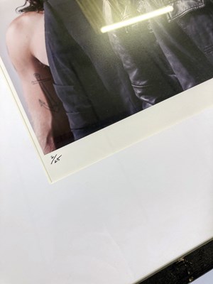 Lot 144 - KINGS OF LEON - LIMITED EDITION PHOTOGRAPH BY DEAN CHALKLEY.