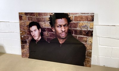 Lot 2020140 - MASSIVE ATTACK, LARGE FORMAT PHOTOGRAPH BY KEVIN WESTENBERG.