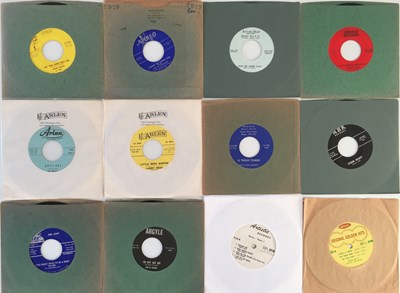 Lot 173 - MIXED GENRE - ROCKABILLY / SOUL / DOO WOP / RNB - 'A' LABELS - 7" PACK