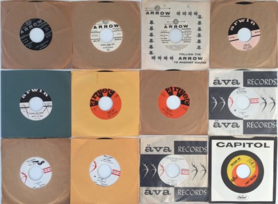 Lot 174 - MIXED GENRE - ROCKABILLY / SOUL / DOO WOP / BLUES - 7" PACK