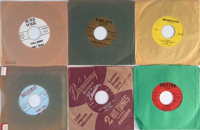 Lot 176 - MIXED GENRE - ROCKABILLY / ROCK N ROLL / SOUL / DOO WOP - 'B' LABELS - 7" PACK