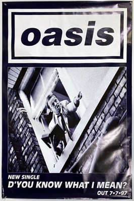 Lot 492 - OASIS BILLBOARD POSTERS.