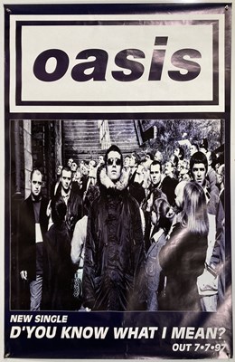 Lot 492 - OASIS BILLBOARD POSTERS.