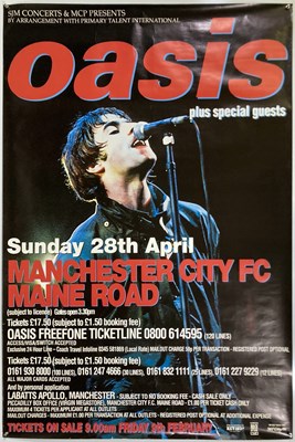 Lot 492 - OASIS BILLBOARD POSTERS.