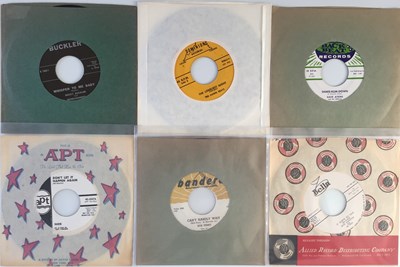 Lot 185 - MIXED GENRE - ROCKABILLY / ROCK N ROLL / SOUL / DOO WOP - 'C' LABELS - 7" PACK