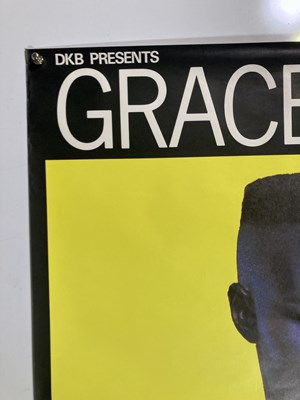 Lot 185 - GRACE JONES - ONE MAN SHOW POSTER.