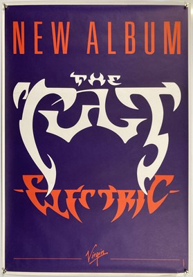 Lot 186 - THE CULT - AN ORIGINAL ELECTRIC PROMO POSTER.