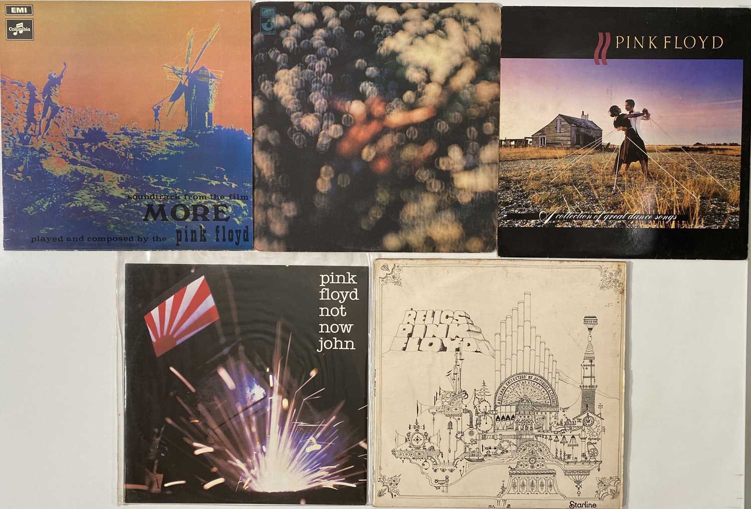 Pink Floyd Complete Collection Lot 648 - PINK FLOYD - LP COLLECTION