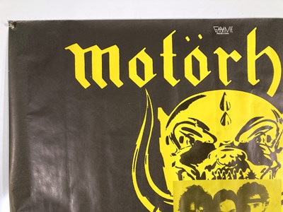 Lot 189 - MOTORHEAD CONCERT POSTER, PARIS 1983.