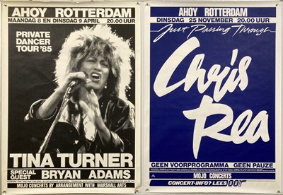 Lot 128 - 1980S CONCERT POSTERS - POP  / ROCK.