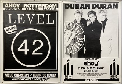 Lot 128 - 1980S CONCERT POSTERS - POP  / ROCK.