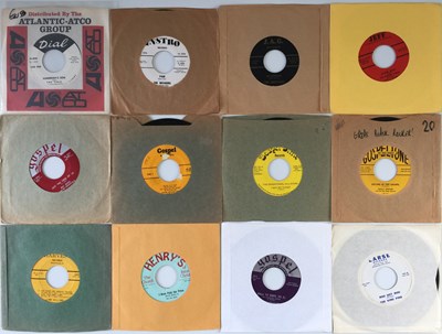 Lot 187 - MIXED GENRE - ROCKABILLY / ROCK N ROLL / BLUES / SOUL - 7" COLLECTION