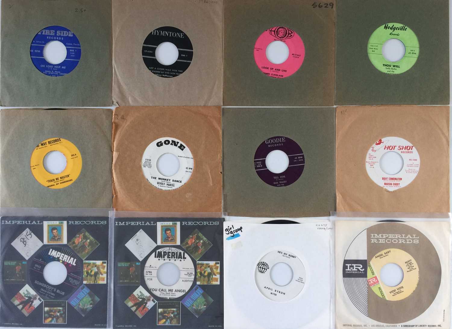 Lot 188 - MIXED GENRE - ROCKABILLY / ROCK N ROLL / BLUES / SOUL - 7" PACK