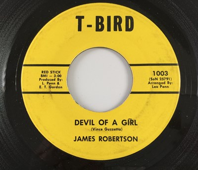 Lot 192 - JAMES ROBERTSON - DEVIL OF A GIRL (T-BIRD 1003)