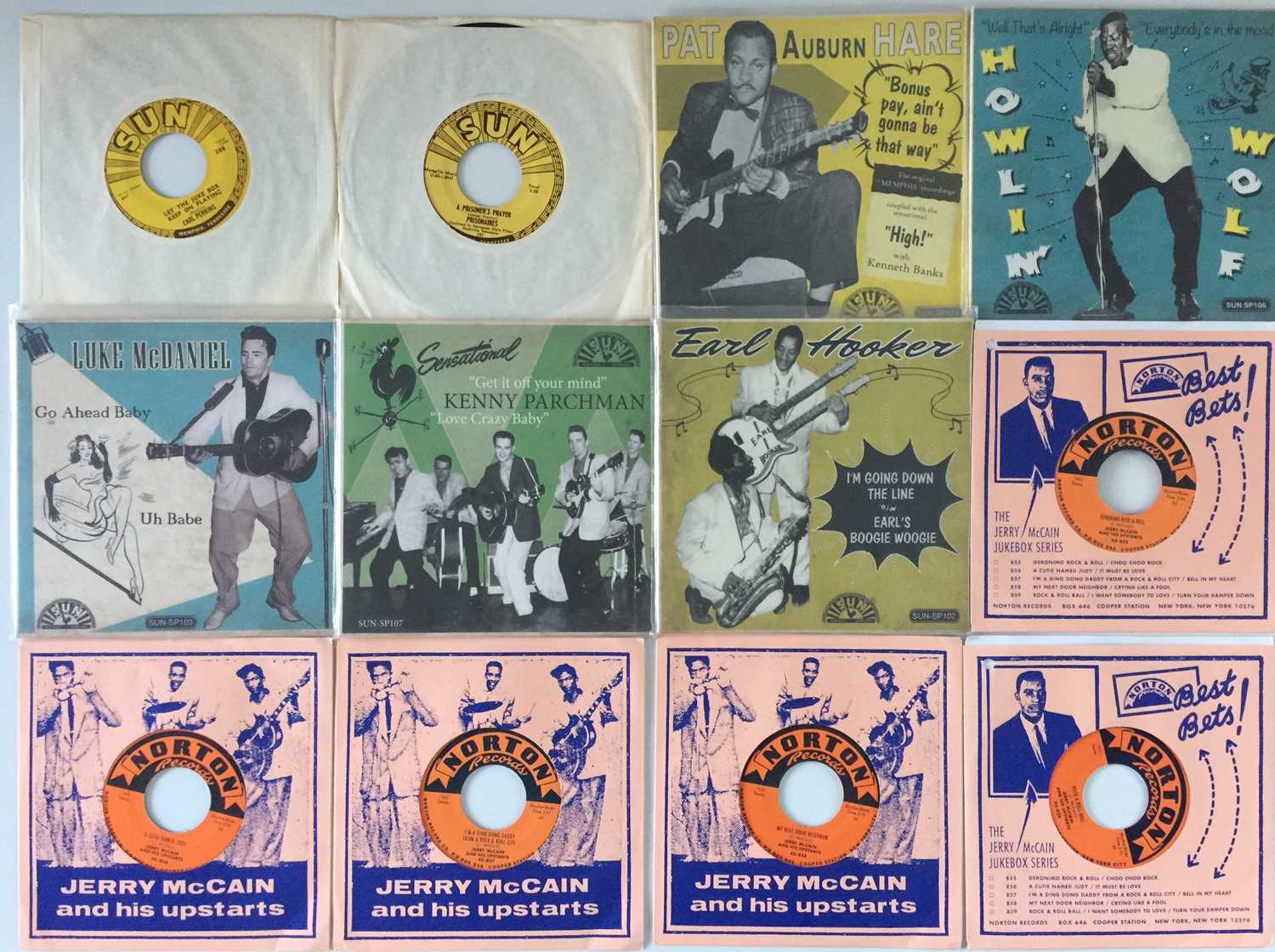 Lot 231 - SUN RECORDS - 7" REISSUES PACK