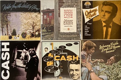 Lot 191 - Johnny Cash/ Branda Lee - LP Job Lot