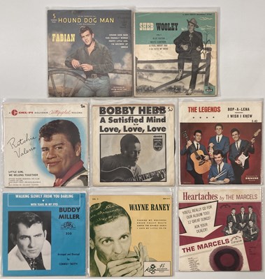 Lot 238 - ROCKABILLY/ ROCK N ROLL/ COUNTRY - 7" P/S / EPs