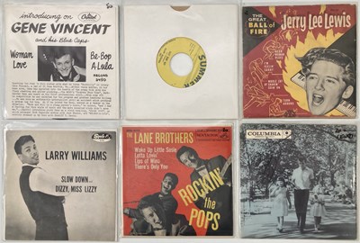 Lot 240 - ROCKABILLY/ ROCK N ROLL/ COUNTRY - 7" P/S / EPs