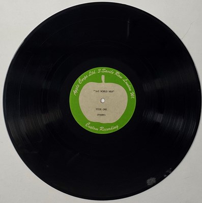 Lot 33 - THIRD WORLD WAR  - THIRD WORLD WAR LP - ORIGINAL UK (DOUBLE SIDED) ACETATE RECORDING