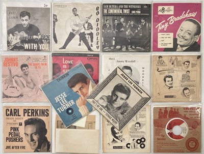 Lot 242 - ROCKABILLY/ ROCK N ROLL/ COUNTRY - 7" P/S / EPs