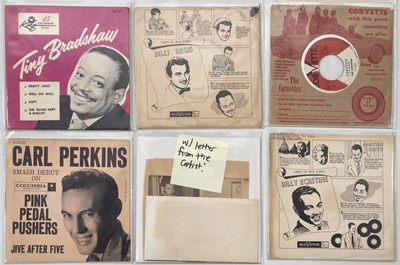 Lot 242 - ROCKABILLY/ ROCK N ROLL/ COUNTRY - 7" P/S / EPs