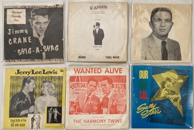 Lot 243 - ROCKABILLY/ ROCK N ROLL/ COUNTRY - 7" P/S / EPs