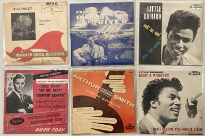 Lot 243 - ROCKABILLY/ ROCK N ROLL/ COUNTRY - 7" P/S / EPs