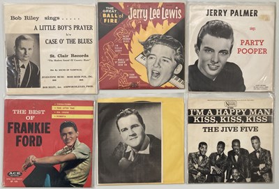 Lot 244 - ROCKABILLY/ ROCK N ROLL/ COUNTRY - 7" P/S / EPs