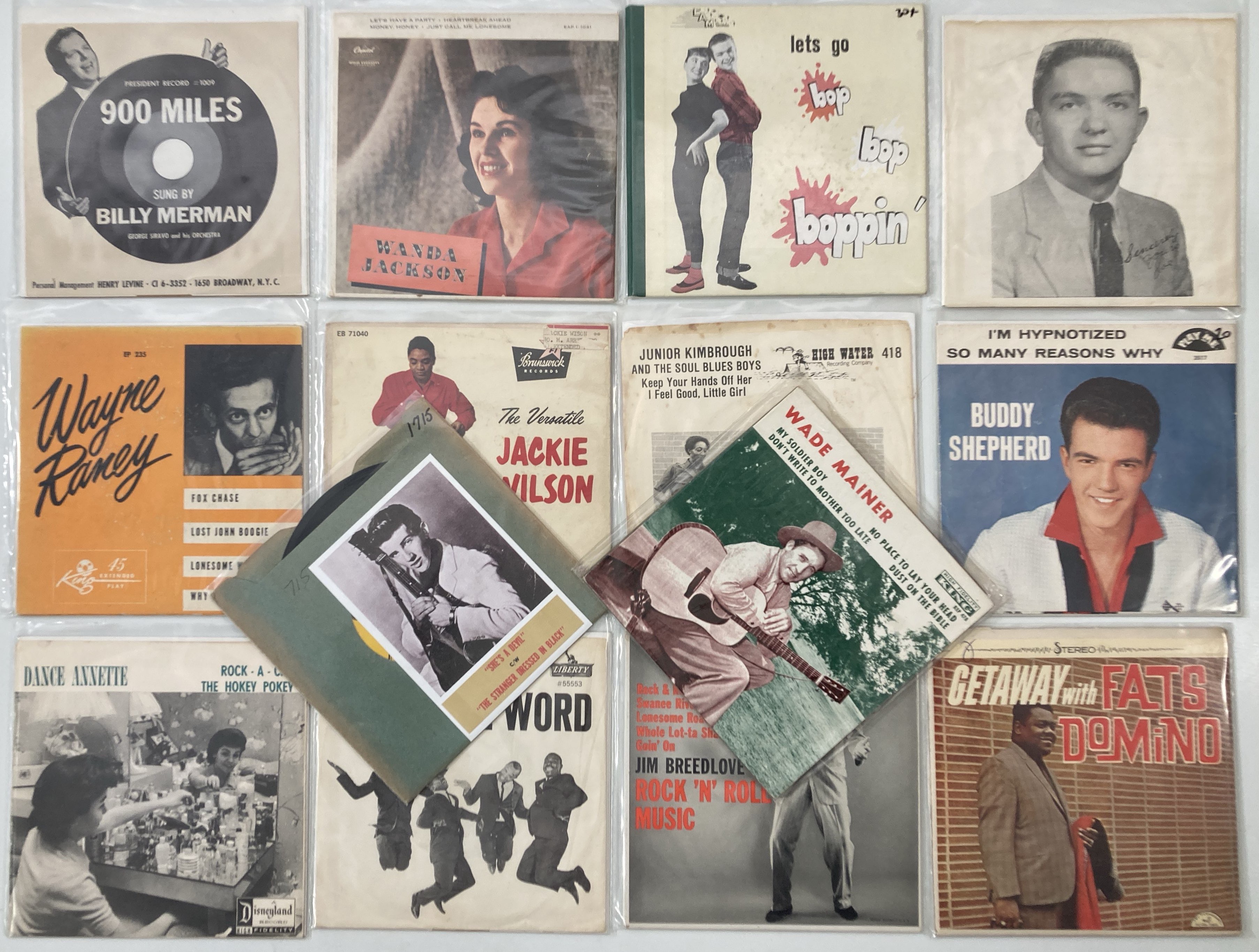 Lot 247 - ROCKABILLY/ ROCK N ROLL/ COUNTRY - 7