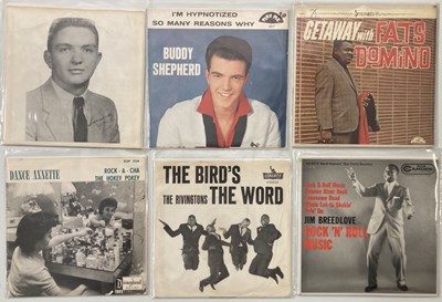 Lot 247 - ROCKABILLY/ ROCK N ROLL/ COUNTRY - 7" P/S / EPs