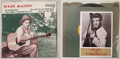 Lot 247 - ROCKABILLY/ ROCK N ROLL/ COUNTRY - 7" P/S / EPs