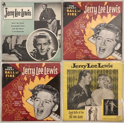 Lot 249 - JERRY LEE LEWIS - 7" EP PACK