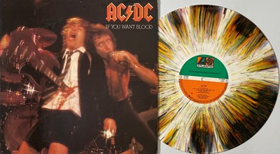 Lot 38 - AC/DC - IF YOU WANT BLOOD YOU'VE GOT IT LP (DUTCH SPLATTER VINYL - ATLANTIC ATL 50.532).