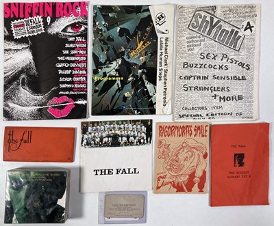 Lot 434 - MARK E. SMITH / THE FALL  - FANZINES/MAGAZINES AND CDS FROM MARK'S COLLECTION.
