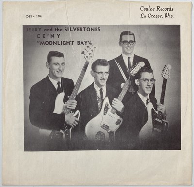 Lot 252 - JERRY AND THE SILVERTONES - CE'NY/ MOONLIGHT BAY 7" (US SURF - COULEE C45-104)