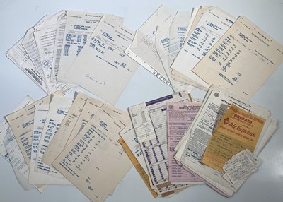 Lot 302 - BLUES ARTISTS - ORIGINAL CONTRACTS / DOCUMENTS.