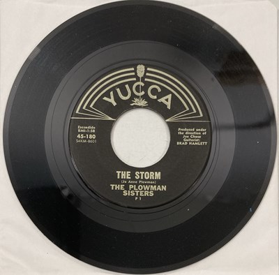 Lot 255 - THE PLOWMAN SISTERS & BRAD HAMLETT - I'LL BE GOIN' TOO/ THE STORM 7" (US FOLK - YUCCA 45-180)