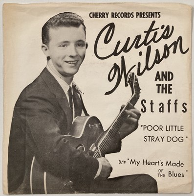 Lot 261 - CURTIS WILSON - POOR LITTLE STRAY DOG 7" (US ROCK N ROLL - CHERRY 1015)