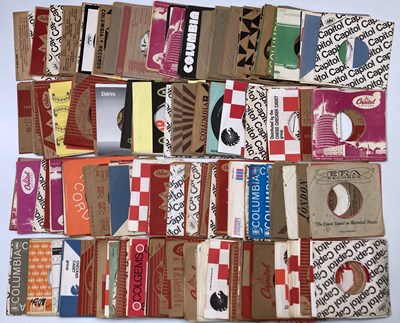 Lot 277 - ORIGINAL US 7" COMPANY SLEEVES (MIXED LABELS).