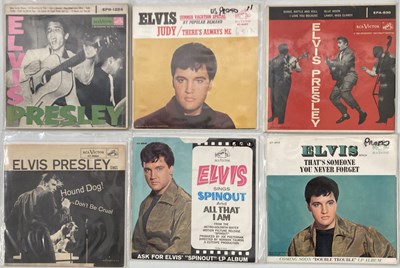 Lot 265 - ELVIS PRESLEY - 7" EPs PACK