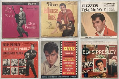 Lot 265 - ELVIS PRESLEY - 7" EPs PACK