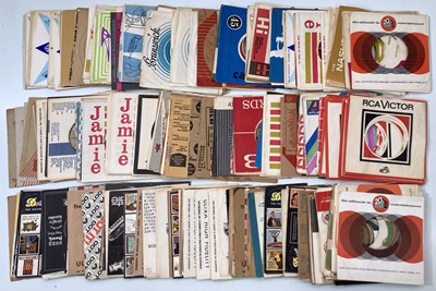 Lot 281 - ORIGINAL US 7" COMPANY SLEEVES (MIXED LABELS).