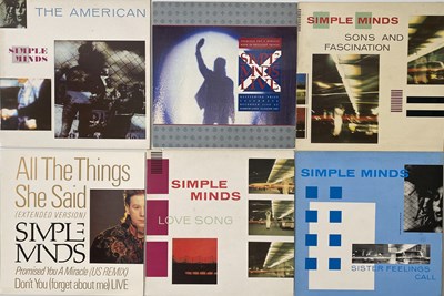 Lot 651 - CHINA CRISIS / SIMPLE MINDS - LP / 12" COLLECTION