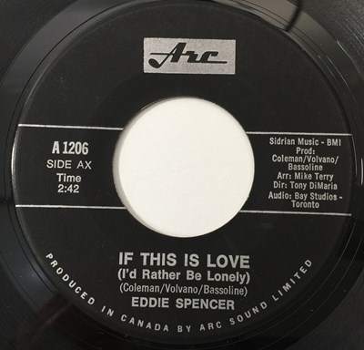 Lot 296 - EDDIE SPENCER - IF THIS IS LOVE (I'D RATHER BE LONELY) (ARC - A1206)