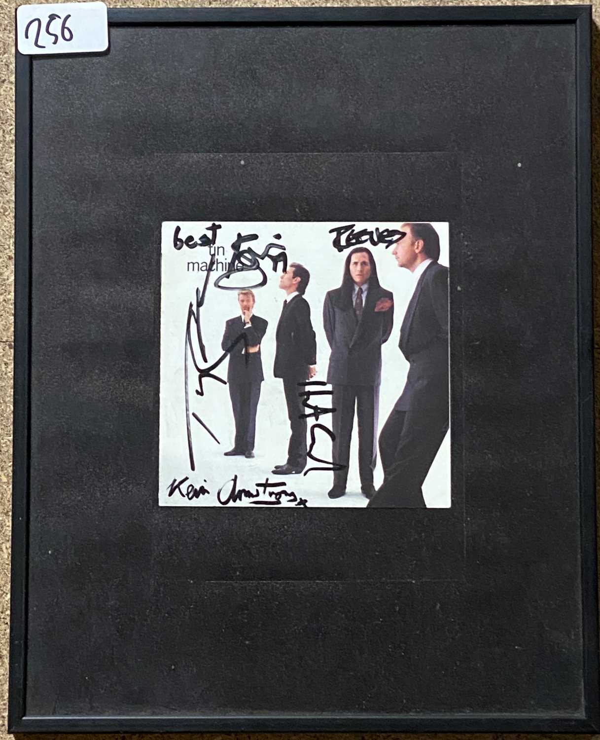 Lot 256 - DAVID BOWIE TIN MACHINE SIGNED INNER
