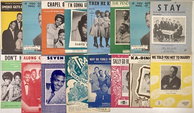 Lot 304 - SOUL / DOO WOP / R&B SHEET MUSIC.